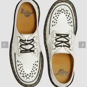 NEW DR MARTEN'S RAMSEY SMOOTH LEATHER CREEPERS IN MEN'S 8 WOMEN'S 9